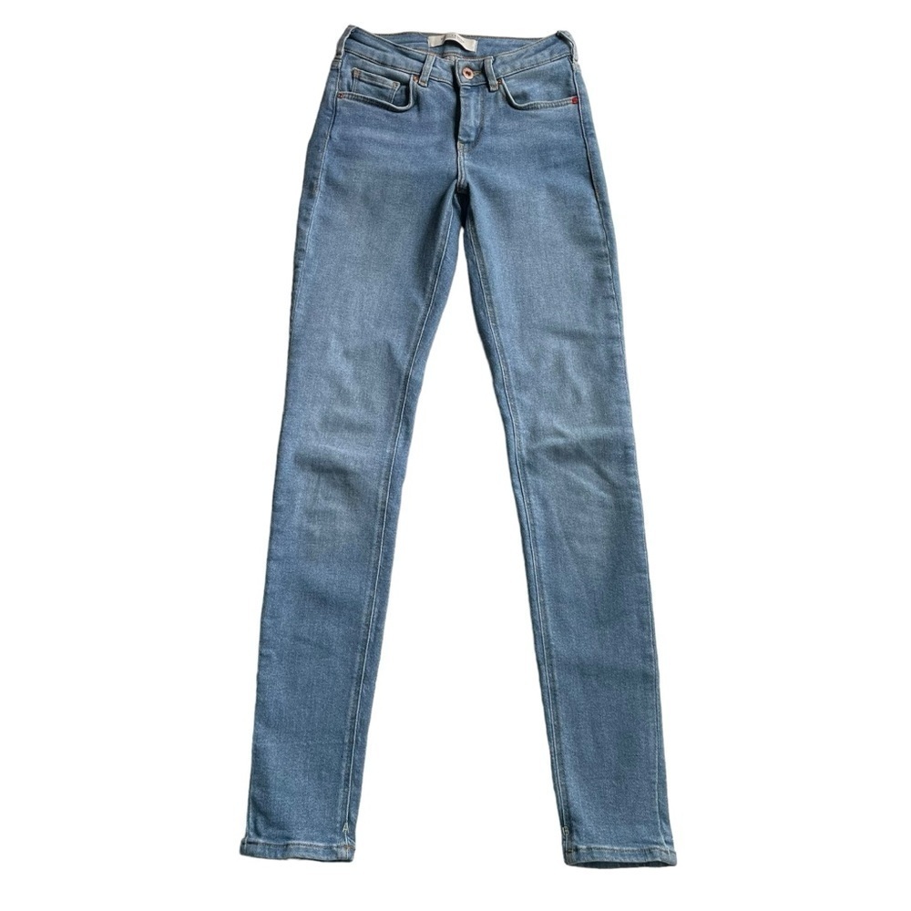 Scotch & Soda Denim Skinny Jeans Amsterdam Blauw Blue Size 25W 32L LA BOHEMIENNE
